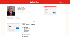 Desktop Screenshot of briancaseyinsurance.com