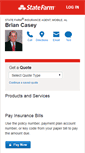 Mobile Screenshot of briancaseyinsurance.com